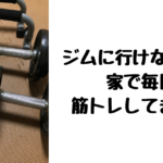 ジムに通えなくても筋肉を維持出来た自宅トレーニング方法まとめ