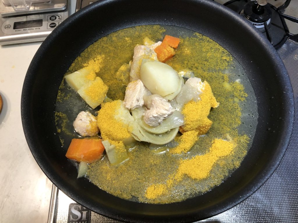 電気圧力鍋カレー 手順⑩