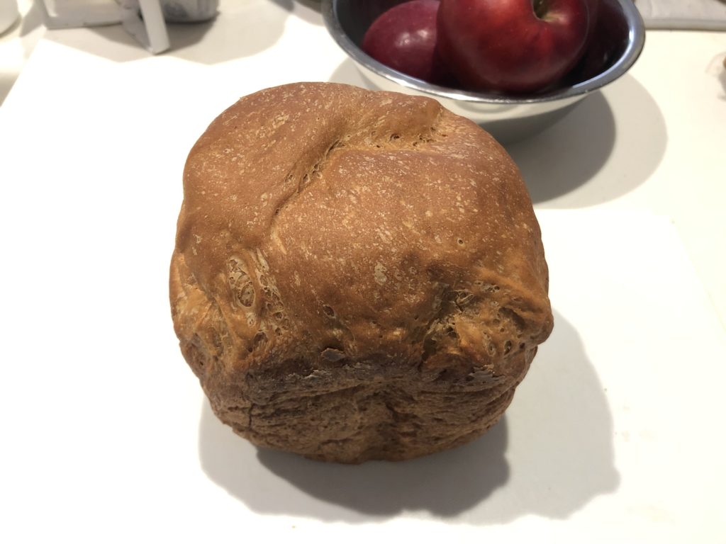 ホームベーカリーで全粒粉100%パン 手順⑧
