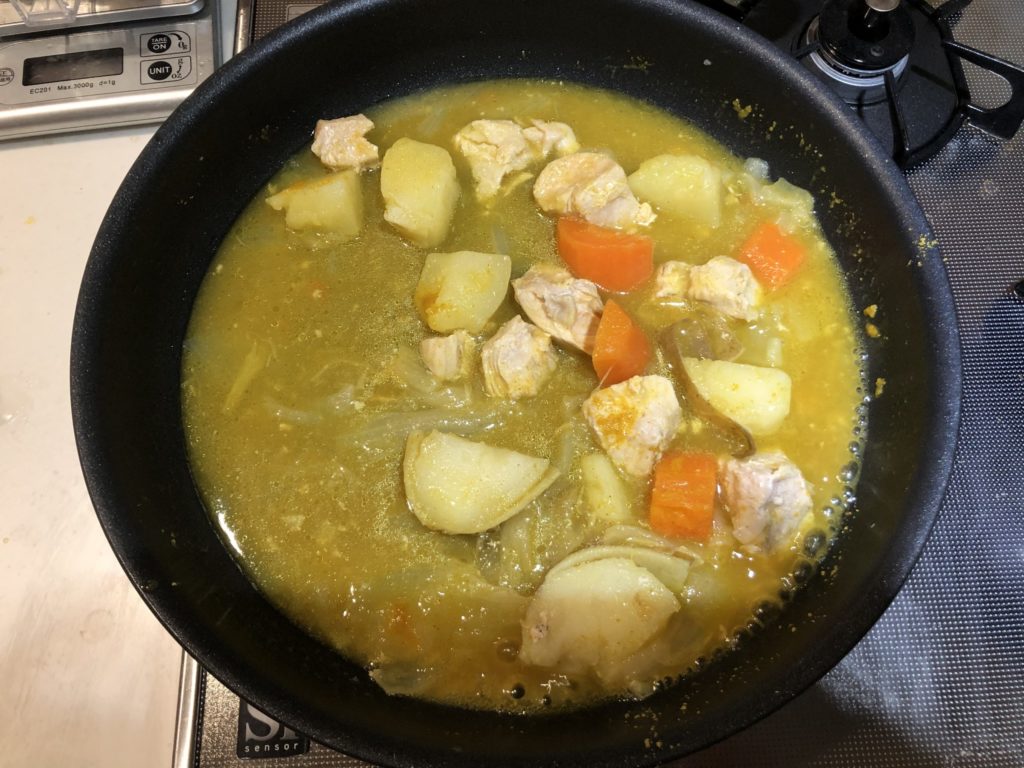 電気圧力鍋カレー 手順⑪