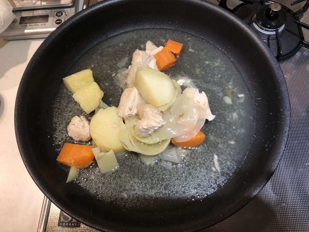 電気圧力鍋カレー 調理手順⑧