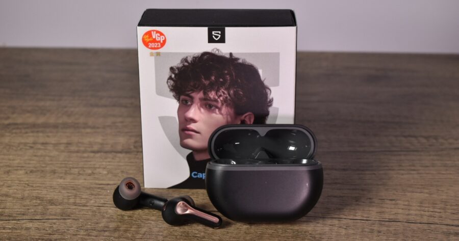 SOUNDPEATS Capsule3 Pro ケースと箱とイヤホン本体